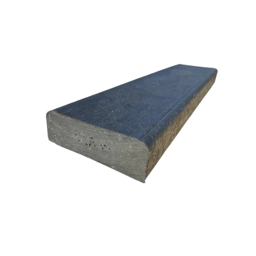 Plastplanke med 2 afrundet kanter - Sort - Plastplanker - - Plastplanke