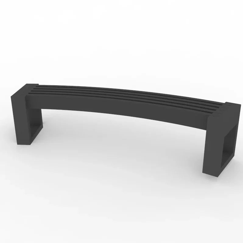Bænk - Canvas 30° - Plastplanker - - Bænke