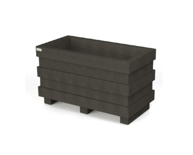 Blomsterkrukke - Madrid - Model C - Plastplanker - - Blomsterkrukke