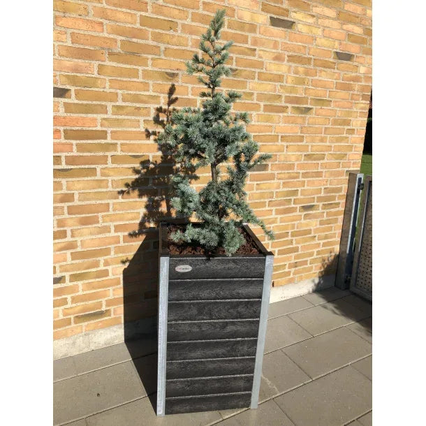 Stor Blomsterkumme - Helårs - Plastplanker - - Blomsterkrukke