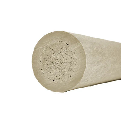 Runde stolper - Beige - Plastplanker - - Rund stolpe