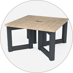 Plast Bordbænkesæt