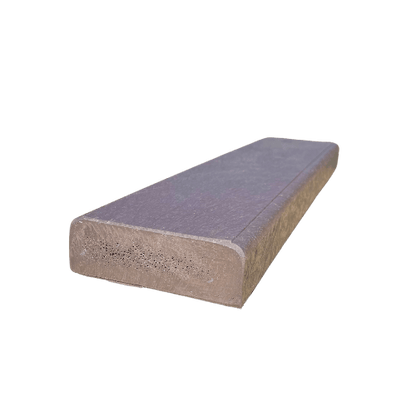 Plastplanke med 2 afrundet kanter - Brun - Plastplanker -  - Plastplanke