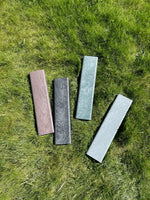 Plastplanke med 2 afrundet kanter - Sort - Plastplanker -  - Plastplanke