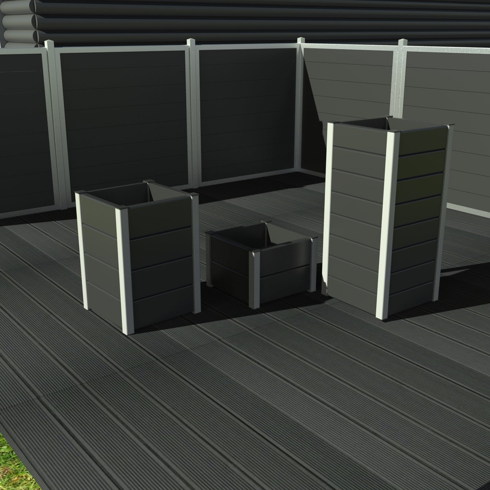 Blomkrukaset - 3 delar - Året runt