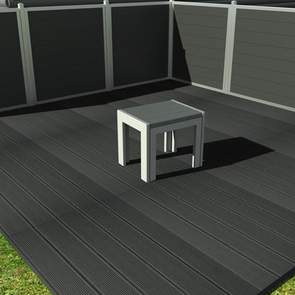 Opal Café stol - Uden ryglæn - Plastplanker -  - Opal Stol uden ryglæn