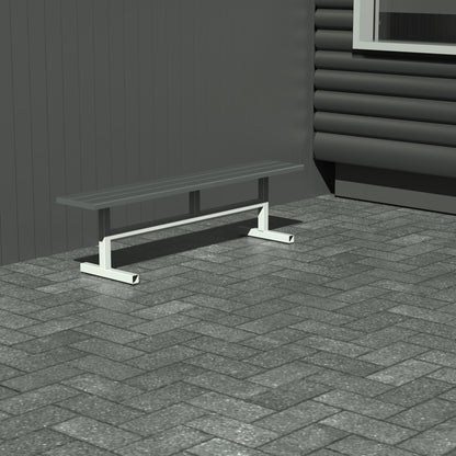 Bænk - Uden ryglæn - Plastplanker -  - Bænke