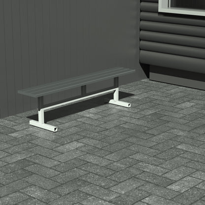 Bænk - Uden ryglæn - Plastplanker -  - Bænke