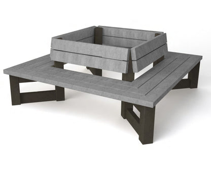 4 ryg mod ryg bænke