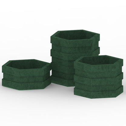 Blomsterkrukke - Barcelona - Model Ø90 - Plastplanker -  - Blomsterkrukke