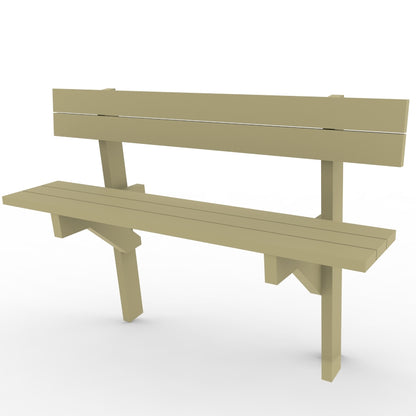 Bænk - Paris - Plastplanker -  - Bænke