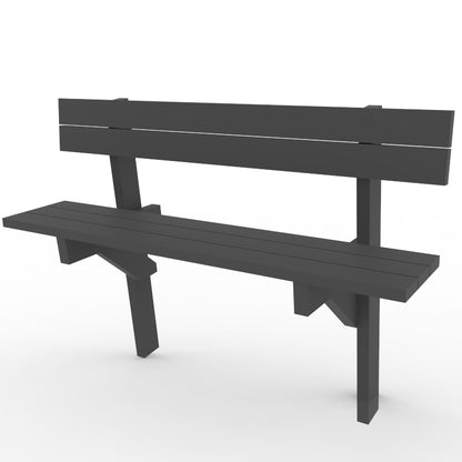 Bænk - Paris - Plastplanker -  - Bænke