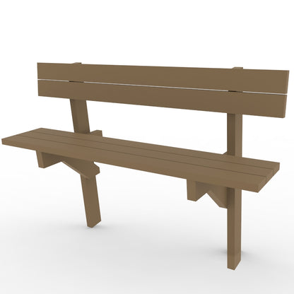 Bænk - Paris - Plastplanker -  - Bænke