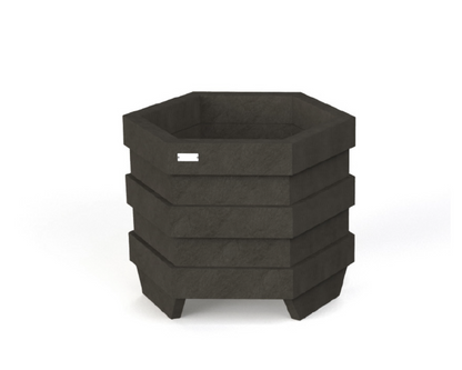 Blomsterkrukke - Barcelona - Model Ø120 - Plastplanker -  - Blomsterkrukke