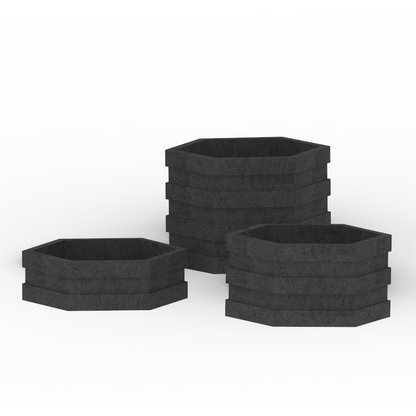 Blomsterkrukke - Barcelona - Model Ø120 - Plastplanker -  - Blomsterkrukke