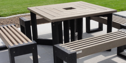 Bord - Canvas - Plastplanker -  - Bord