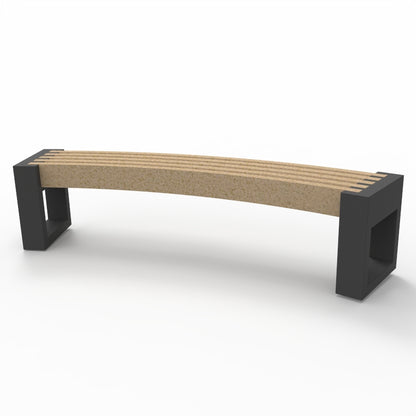 Bænk - Canvas 30° - Plastplanker -  - Bænke