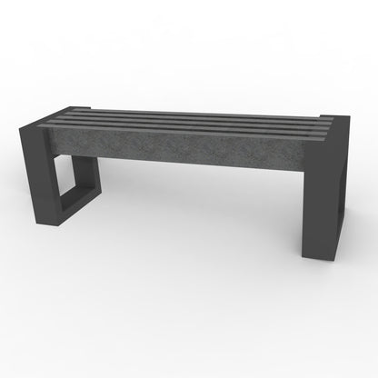 Bænk - Canvas 120 - Plastplanker -  - Bænke