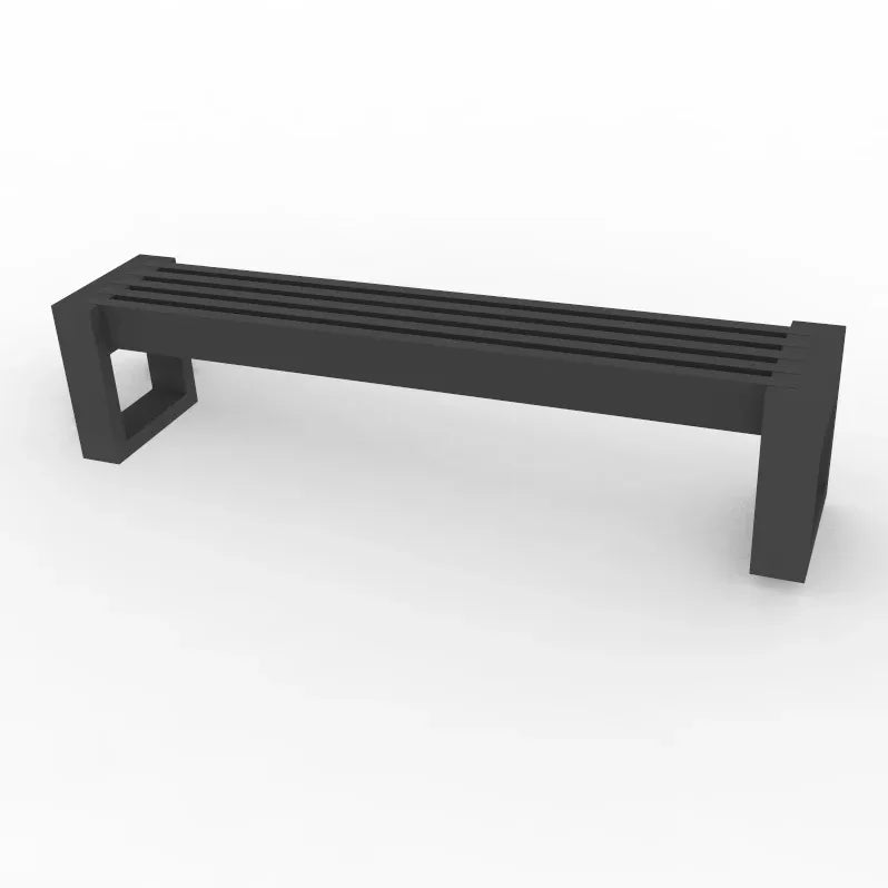 Bänk - Canvas 180 - Med ryggstöd