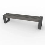 Bänk - Canvas 180 - Med ryggstöd