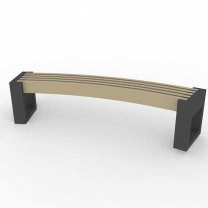 Bænk - Canvas 30° - Plastplanker -  - Bænke