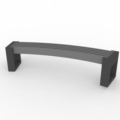 Bænk - Canvas 30° - Plastplanker -  - Bænke