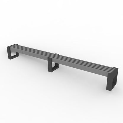 Bænk - Canvas 360 - Med ryglæn - 2 ryglæn (modsat højre)