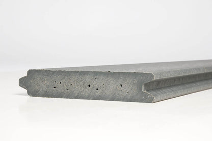 Fer/Not Plastplanke med Struktur – Grå - Plastplanker -  - Fer/not plastplanke