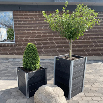 Blomsterkumme Sæt - 2 stk - Helårs - Plastplanker -  - Blomsterkrukke