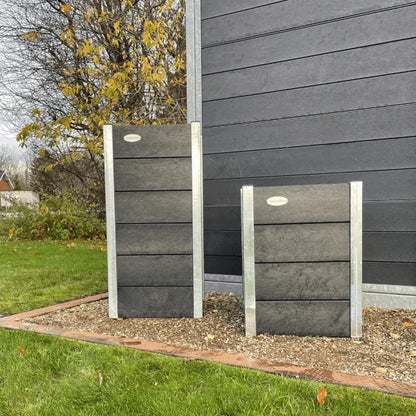 Blomsterkumme Sæt - 2 stk - Helårs - Plastplanker -  - Blomsterkrukke