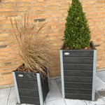 Blomsterkumme Sæt - 2 stk - Helårs - Plastplanker -  - Blomsterkrukke