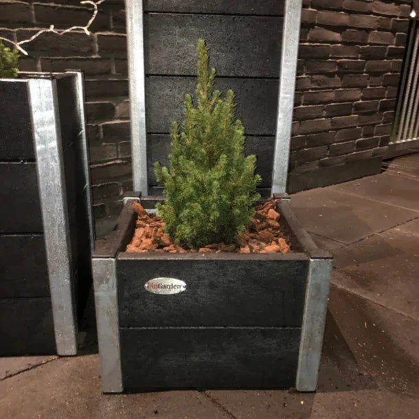 Lille Blomsterkumme - Helårs - Plastplanker -  - Blomsterkrukke