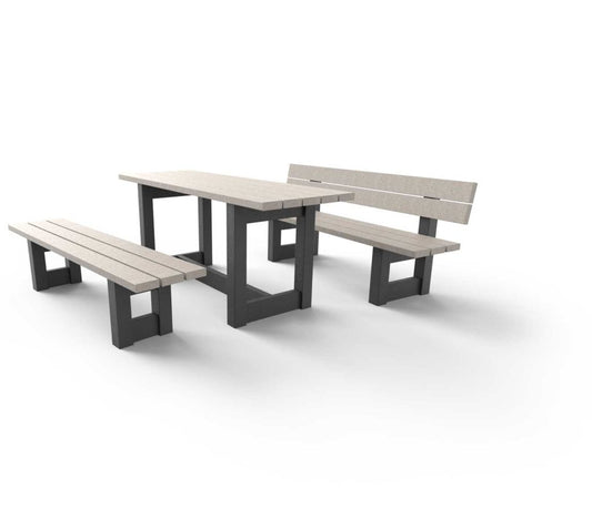 Bord/bænke sæt - London - Plastplanker -  - bord/bænke sæt