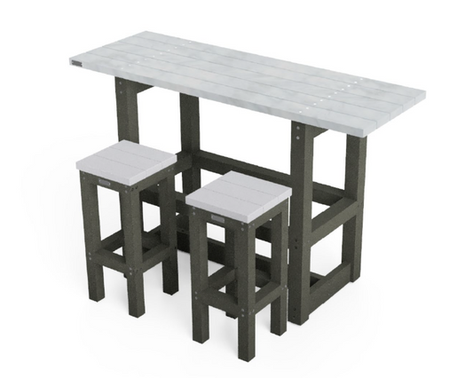 Bord/bænke sæt - London High - Plastplanker -  - bord/bænke sæt