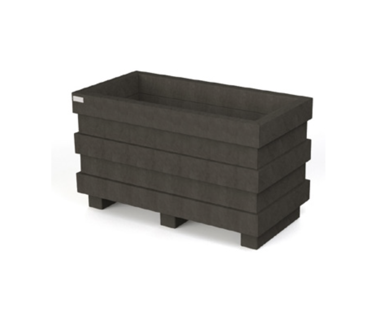 Blomsterkrukke - Madrid - Model C - Plastplanker -  - Blomsterkrukke