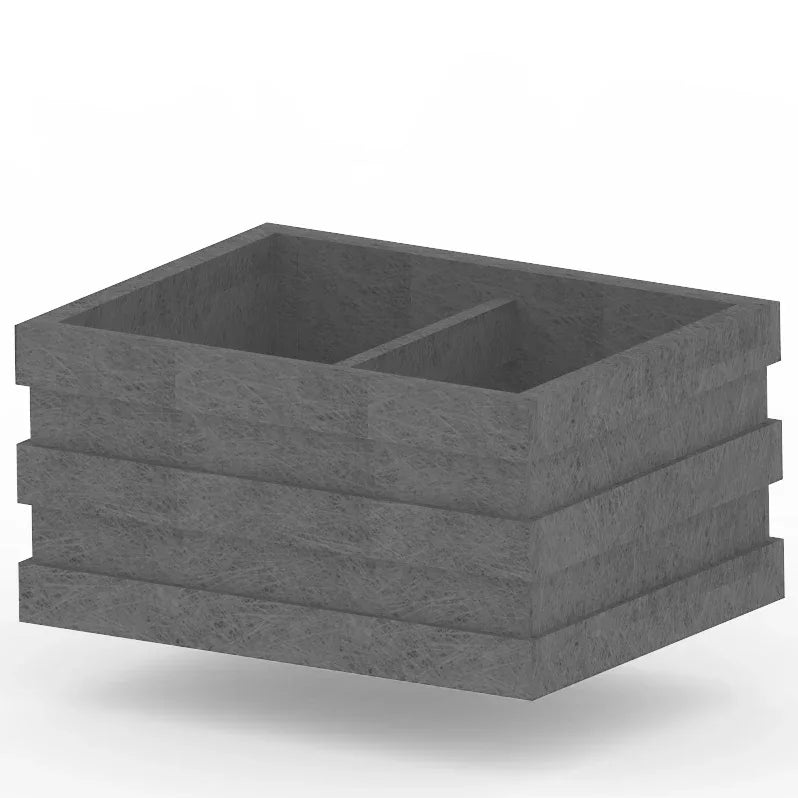 Blomsterkrukke - Madrid - Model C - Plastplanker -  - Blomsterkrukke