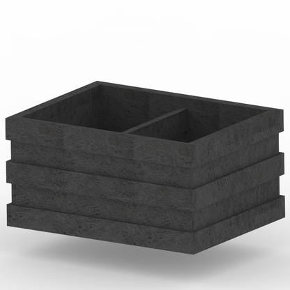 Blomsterkrukke - Madrid - Model C - Plastplanker -  - Blomsterkrukke