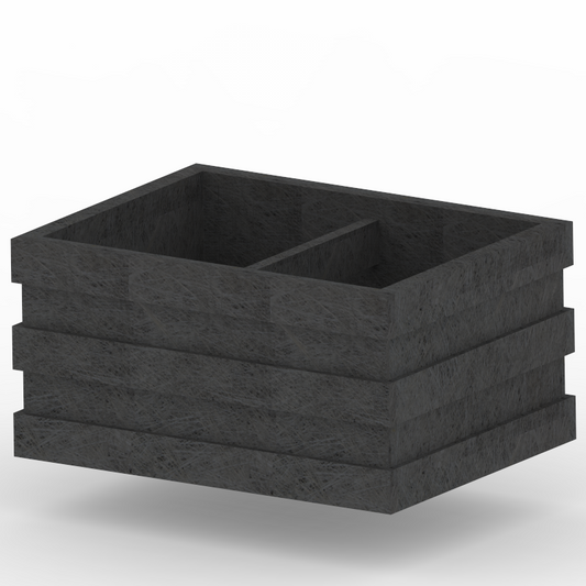 Blomsterkrukke - Madrid - Model C - Plastplanker -  - Blomsterkrukke