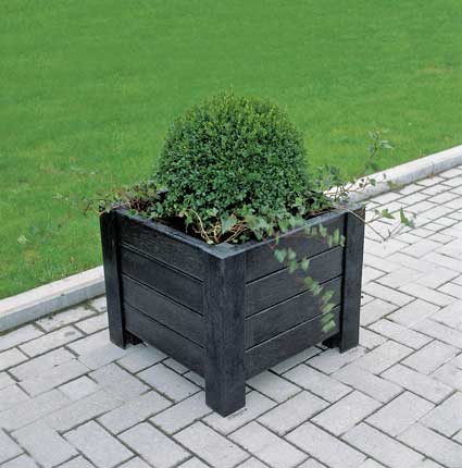 Blomsterkrukke - Milano - Plastplanker -  - Blomsterkrukke