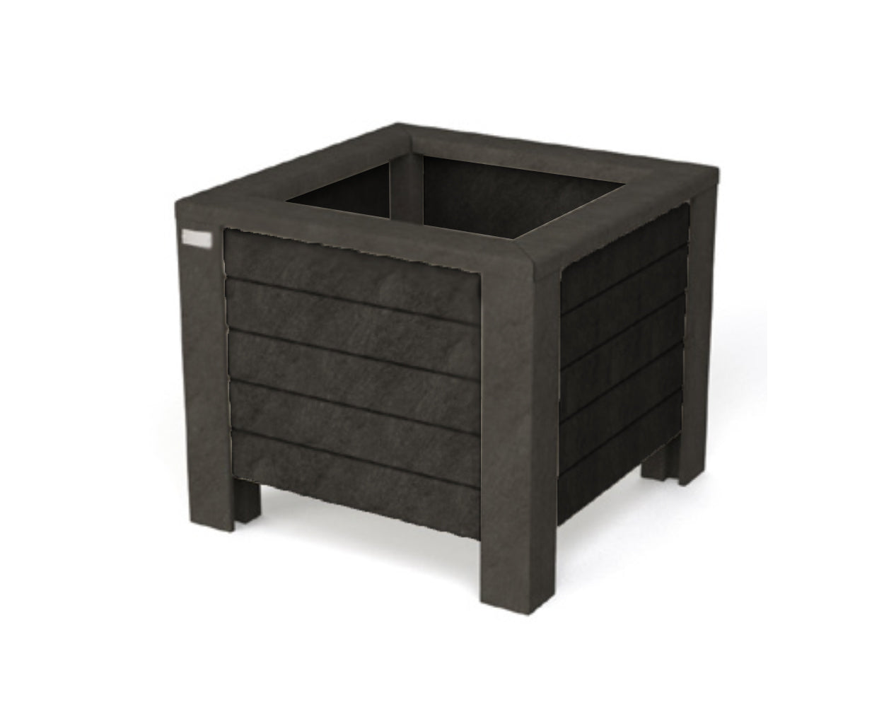 Blomsterkrukke - Milano - Plastplanker -  - Blomsterkrukke