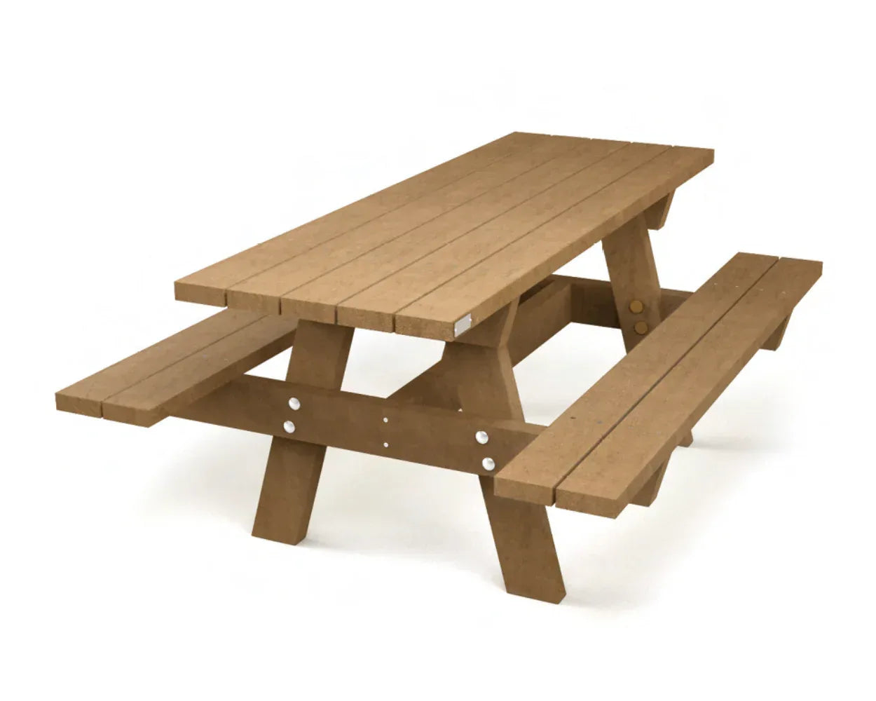 Bord/bænke sæt - Oslo Family (til nedgravning/blød jord) - Plastplanker -  - bord/bænke sæt