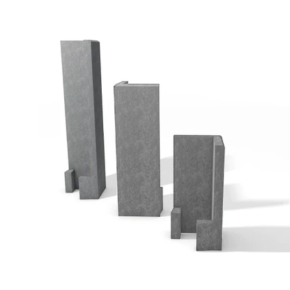 Hörnstödmur - Grå