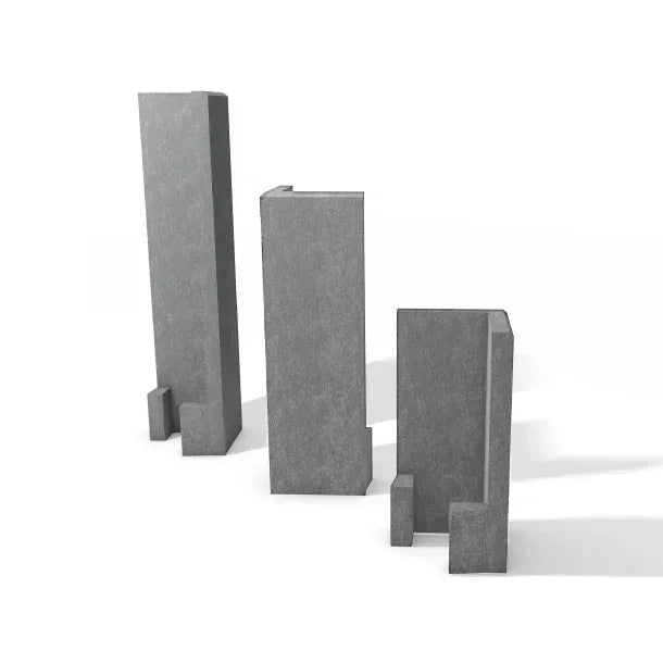 Hörnstödmur - Grå