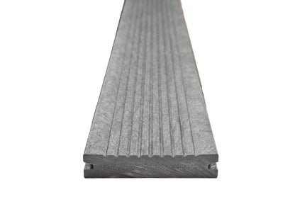 Plast Terrasseplanker - Grå - Plastplanker -  - Terrassebrædder