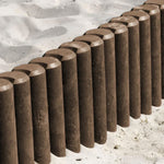 Palisader - Brun - Plastplanker -  - Palisader