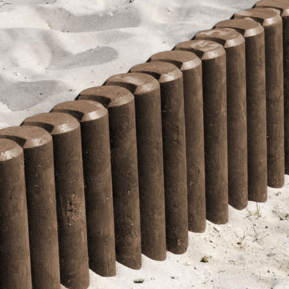 Palisader - Brun - Plastplanker -  - Palisader