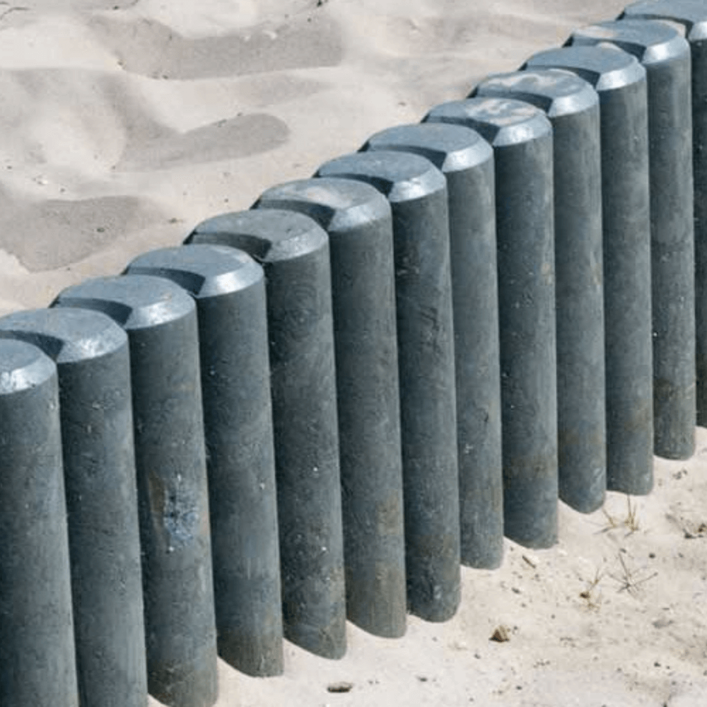 Palisader - Brun - Plastplanker -  - Palisader