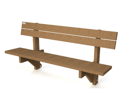 Bænk - Paris - Plastplanker -  - Bænke