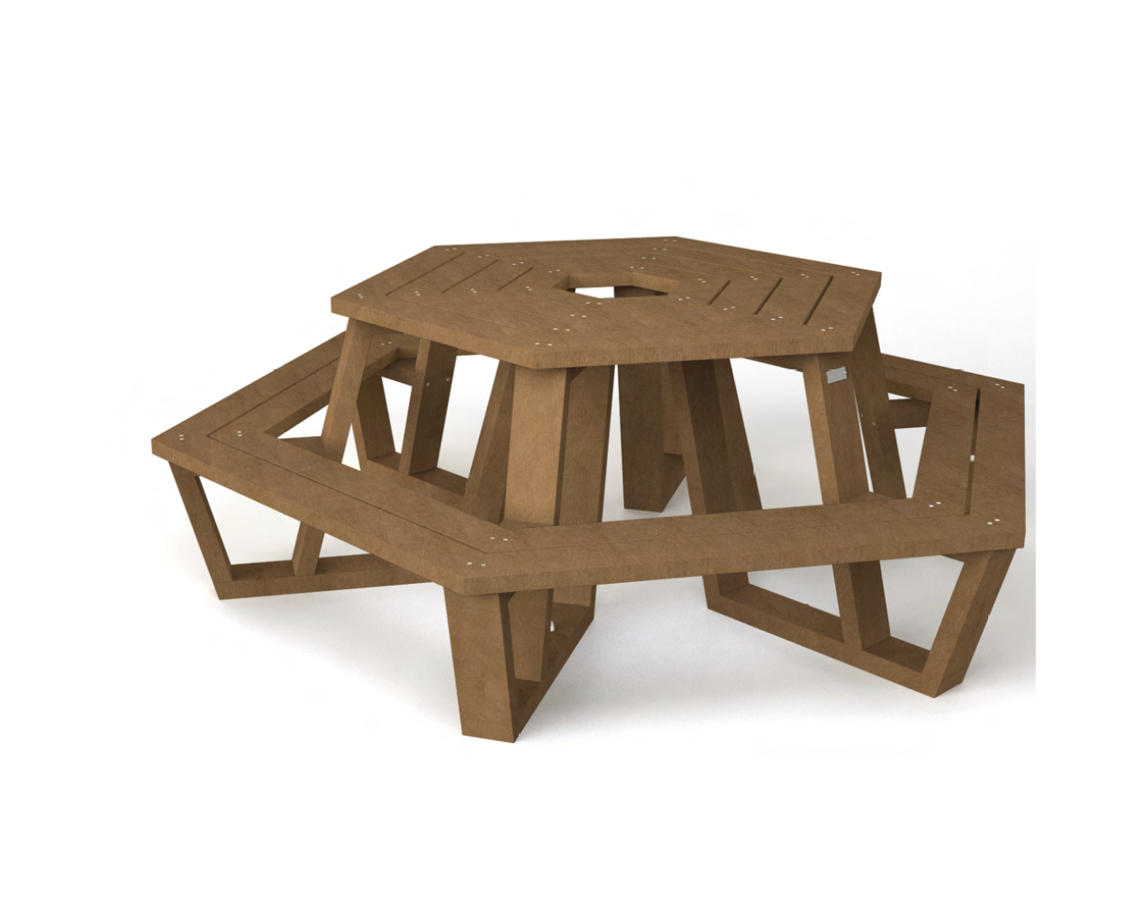 Bord/bænke sæt - Roma - Plastplanker -  - bord/bænke sæt