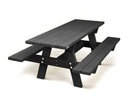 Bord/bænke sæt - Oslo Family (til nedgravning/blød jord) - Plastplanker -  - bord/bænke sæt